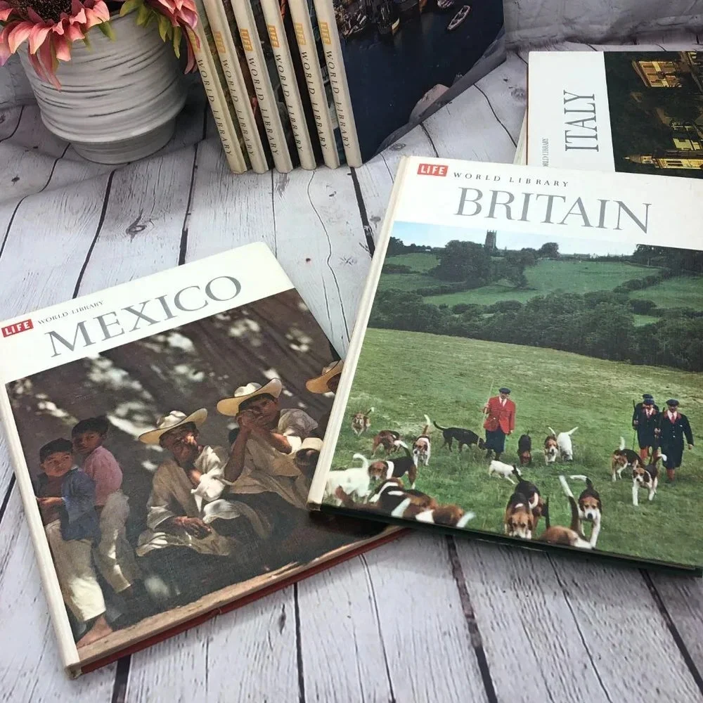 Time-Life books World Library vintage 1970s choice of title(s)